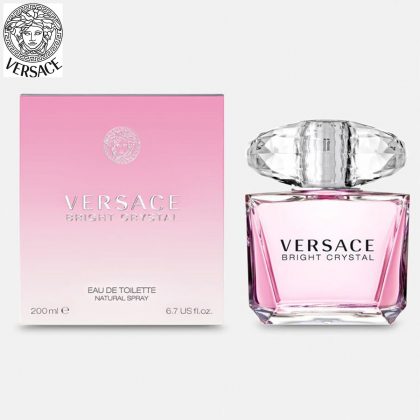 Versace Bright Crystal Eau De Toilette For Women – 200Ml