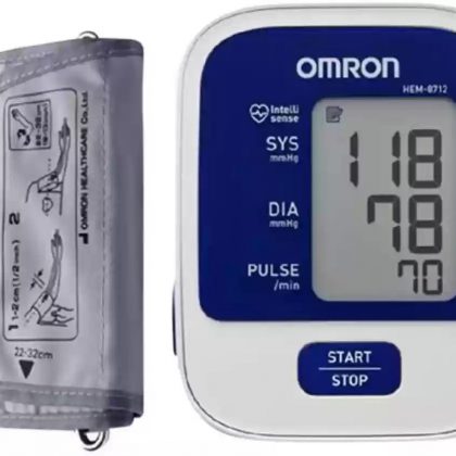 Omron Automatic Blood Pressure Monitor HEM-8712 Japanese technology Made in Vietnam