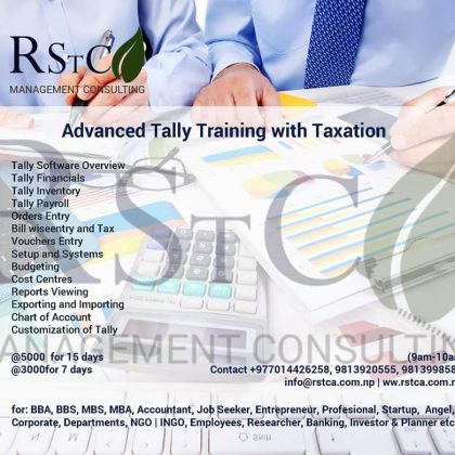 Taxation and Tally Training